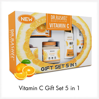 Dr Rashel Vitamin C Gift Set – 5 in 1 Skincare Combo