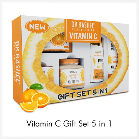 Dr Rashel Vitamin C Gift Set – 5 in 1 Skincare Combo
