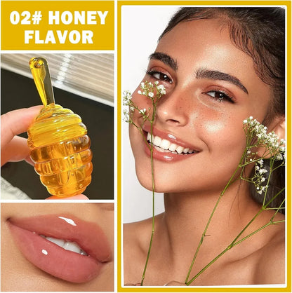 Korean Cute Honeycomb Shaped Lip Gloss