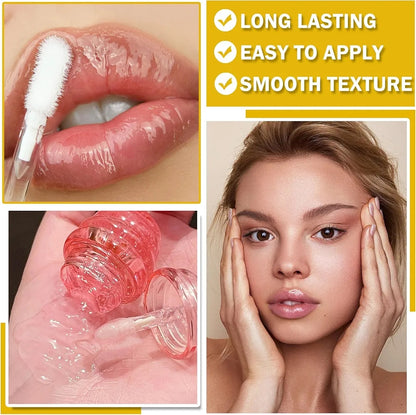 Korean Cute Honeycomb Shaped Lip Gloss