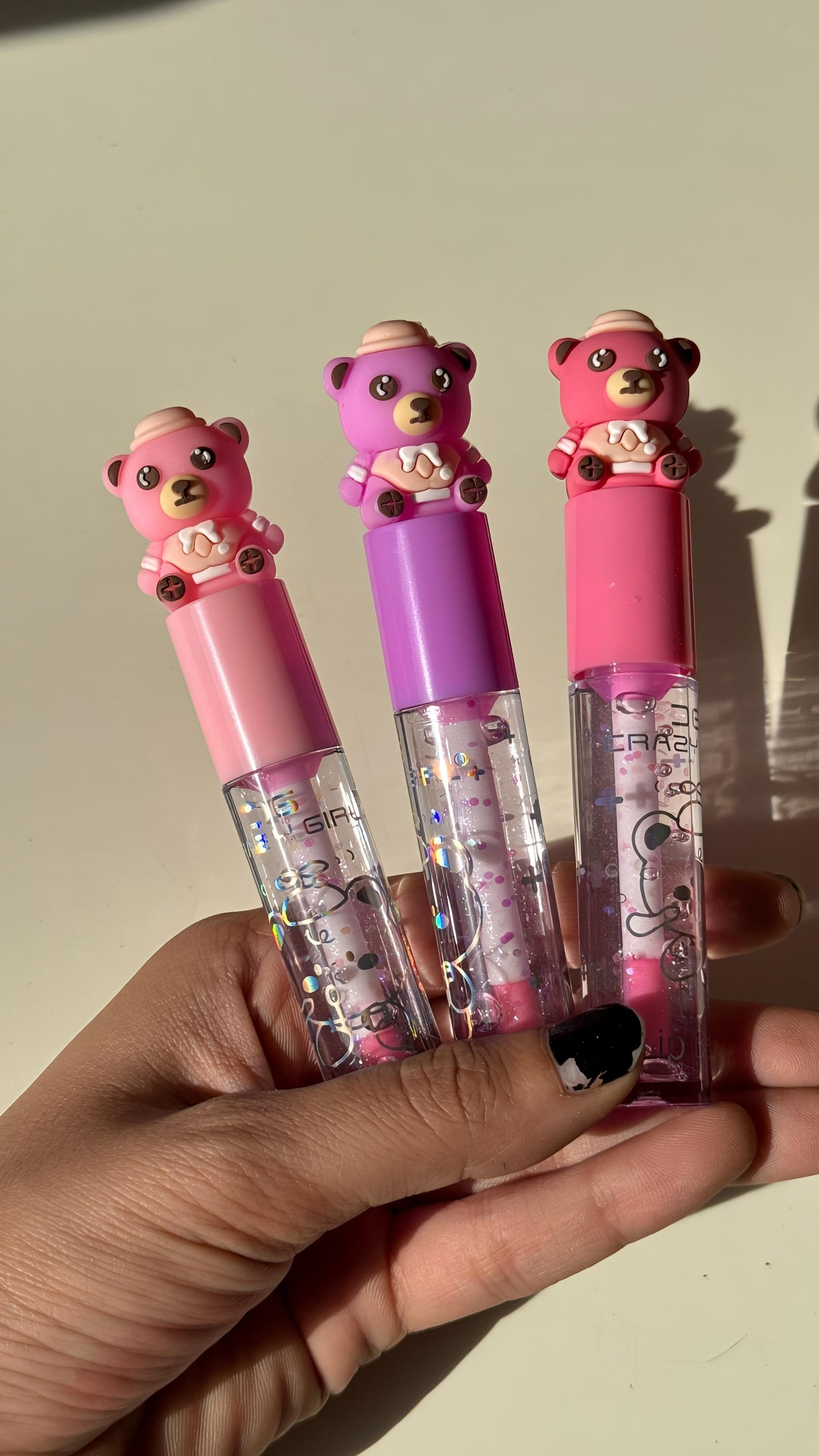 Kawaii panda lip oil