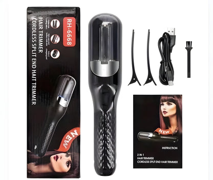 Rechargeable Hair Split End Remover Machine